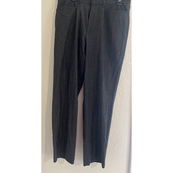 Banana Republic Dress Chino Pants Men's Sz 34/32 Grey Wool Trousers Straight Leg - Picture 2 of 7